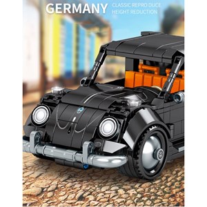 لگو تکنیک ماشین کلاسیک مدل Technics Classic Das Auto Kevers Auto Moc Bouwsteen Monteren_اسباب بازی